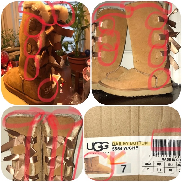 UGGS 101:  How to spot the NO-NOs 🧐🧐🧐 - Picture 3 of 8